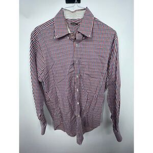 J.McLaughlin Classic‎ Button-Down Shirt Plaid shirt size Large